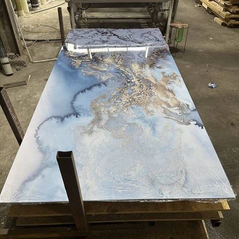 1220*2900mm Pvc Marble Sheet